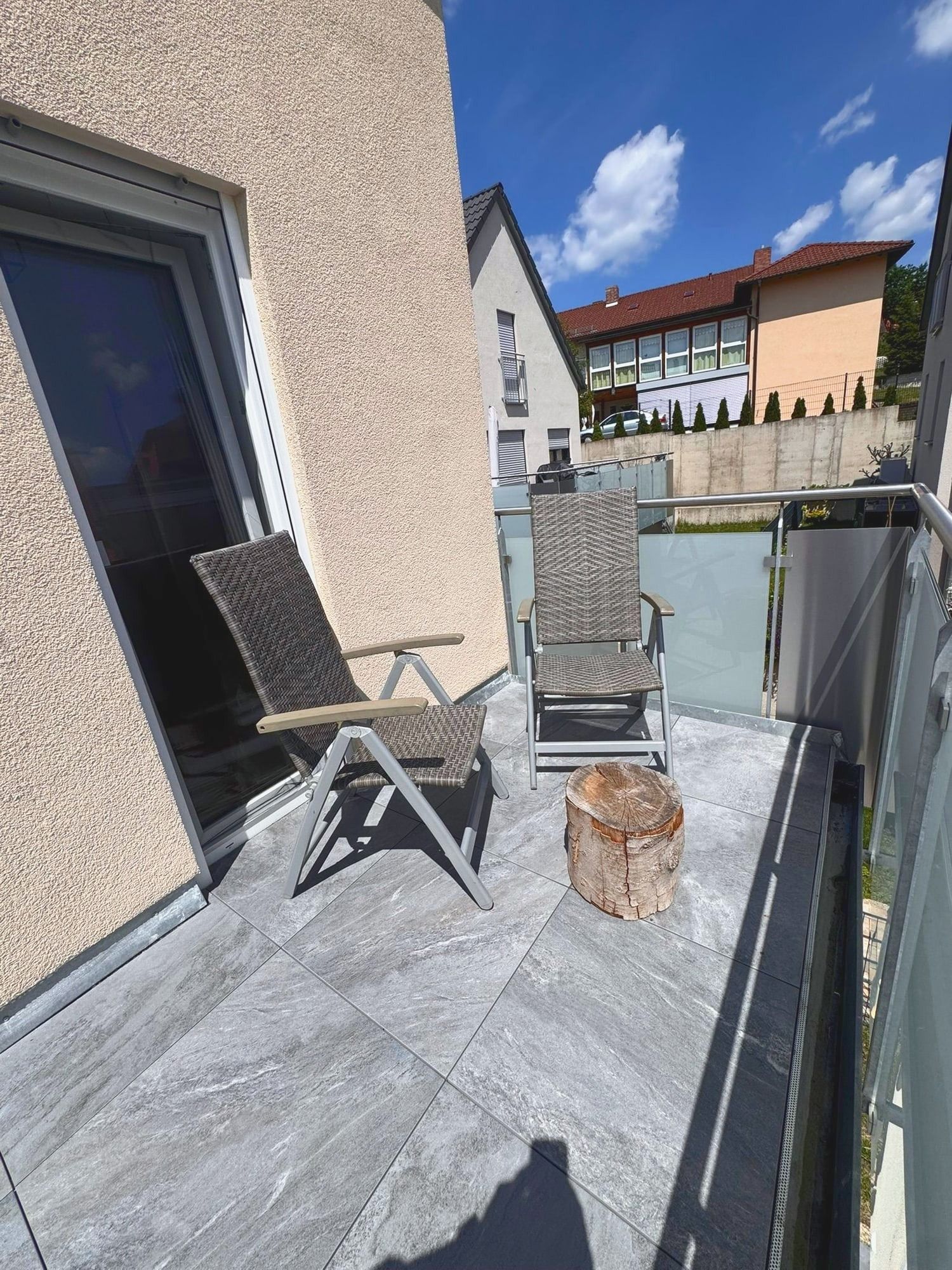 Balkon am The Cube